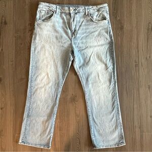 American Eagle Men’s Airflex Original Bootcut Light Wash Jeans Denim 40x30